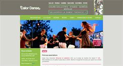 Desktop Screenshot of calordanse.org